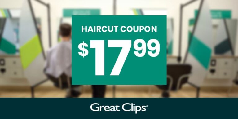 $17.99 Great Clips Coupon Printable