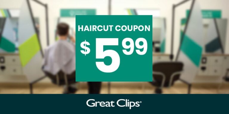 $5.99 Great Clips Coupon Printable