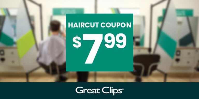 $7.99 Great Clips Coupon Printable