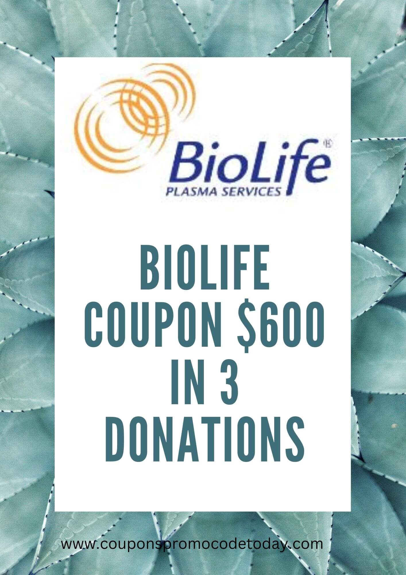 BioLife Coupon $600 In 3 Donations