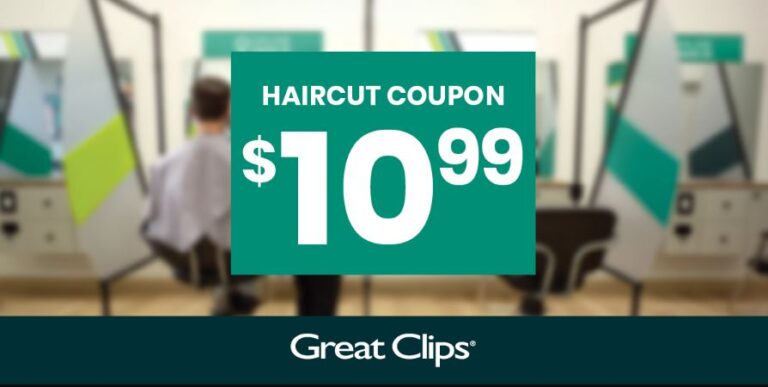 Great Clips $10.99 Coupon