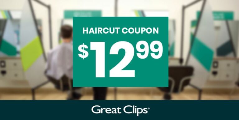 Great Clips $12.99 Coupon Printable