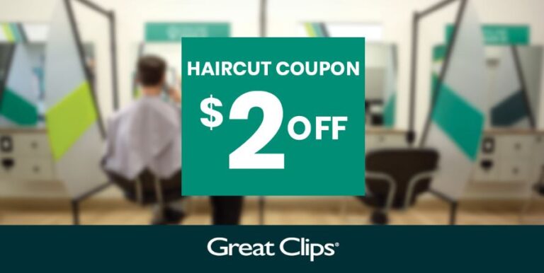 Great Clips $2 OFF Coupon Printable