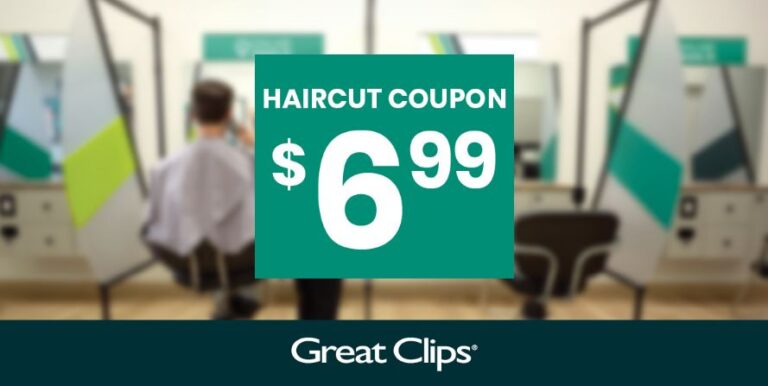 Great Clips $6.99 Coupon Printable