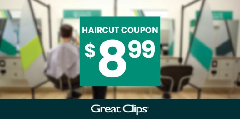 Great Clips $8.99 Coupon Printable